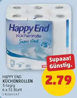 PENNY Happy End Küchenrolle Super stark Angebot
