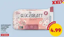 PENNY Glücksbblatt Toilettenpapier Angebot