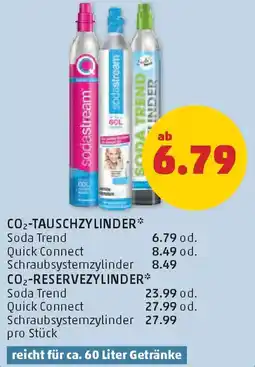 PENNY CO2-TAUSCHZYLINDER Soda Trend Angebot