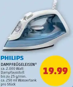 PENNY Philips Dampfbügeleisen Angebot