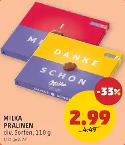 PENNY Milka Pralinen Angebot