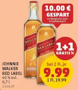 PENNY Johnnie Walker Red Label Angebot