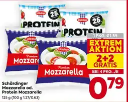 Billa Schärdinger Mozzarella od. Protein Mozzarella Angebot