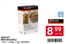 Transgourmet Quality Bircher Müsli Angebot