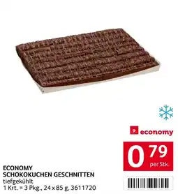 Transgourmet Economy Schokokuchen Geschnitten Angebot