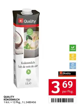 Transgourmet Quality Kokosmilch Angebot