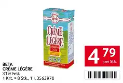 Transgourmet Beta Crème Légère Angebot