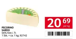 Transgourmet Pecorino Sardo Angebot