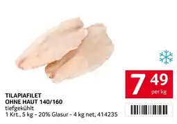 Transgourmet Tilapiafilet Angebot