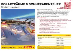 Billa Reisen Polarträume & Schneeeabenteuer Finnisch Lappland Angebot