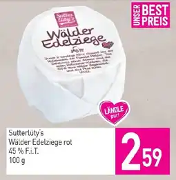 Sutterlüty Sutterlüty's Wälder Edelziege rot Angebot
