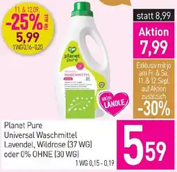 Sutterlüty Planet Pure Universal Waschmittel Lavendel, Wildrose Angebot