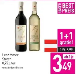 Sutterlüty Lenz Moser Storch Angebot