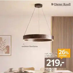 XXXLutz Dieter Knoll Hängeleuchte Angebot