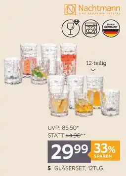 XXXLutz Nachtmann Gläserset Angebot