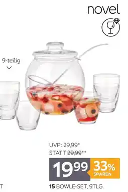 XXXLutz Novel bowle-set, 9tlg. Angebot