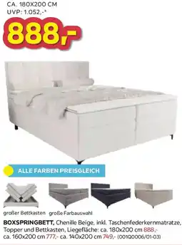 Möbelix Boxspringbett Mitto Angebot