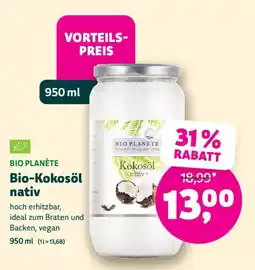 Denn's Biomarkt Bio-Planète Bio-Kokosöl nativ Angebot