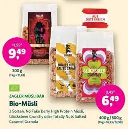 Denn's Biomarkt Zagler Müslibär Bio-Müsli Angebot