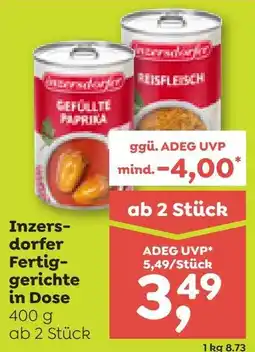 ADEG Inzersdorfer Fertiggerichte in Dose Angebot