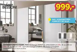 Möbelix Luca Bessoni Schwebetürenschrank Angebot