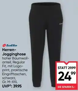Maximarkt Lotto Herren-Jogginghose Angebot