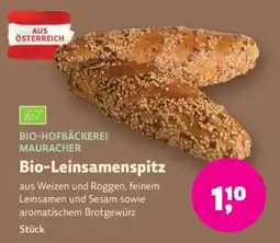 Denn's Biomarkt Bio-Hofbäckerei Mauracher Bio-Leinsamenspitz Angebot