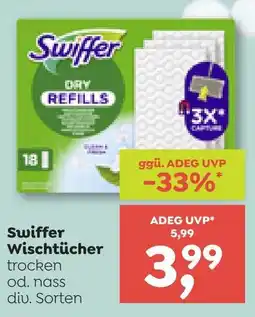 ADEG Swiffer Wischtücher Angebot