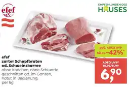 ADEG efef zarter Schopfbraten od. Schweinskarree Angebot