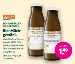 Denn's Biomarkt Schrozberger Milchbauern Bio-Milch-getränk Angebot