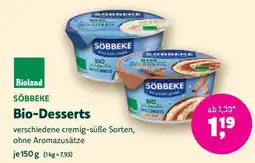 Denn's Biomarkt Bioland SÖBBEKE Bio-Desserts Angebot