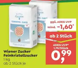 ADEG Wiener Zucker Feinkristallzucker Angebot