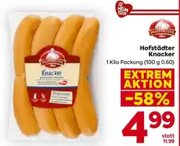 Billa Hofstädter Knacker Angebot