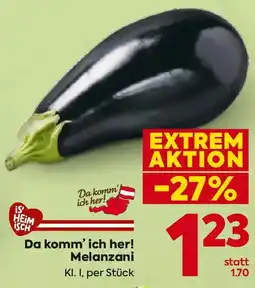 Billa Melanzani Angebot