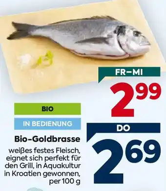 Billa Bio-Goldbrasse Angebot