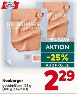 Billa Neuburger geschnitten Angebot