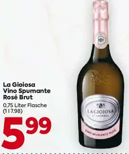 Billa La Gioiosa Vino Spumante Rosé Brut Angebot