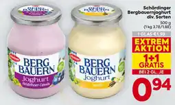 Billa Schärdinger Bergbauernjoghurt Angebot