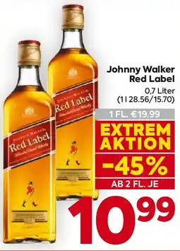 Billa Johnny Walker Red Label Angebot