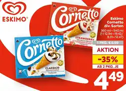 Billa Cornetto Angebot