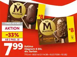 Billa Eskimo Magnum Angebot