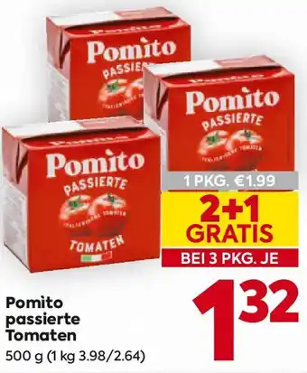 Billa Pomito passierte Tomaten Angebot