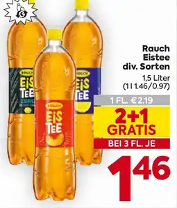 Billa Rauch EisTee Angebot