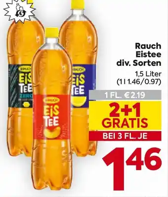 Billa Rauch EisTee Angebot