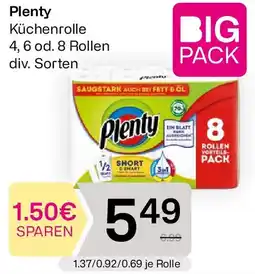 Bipa Plenty Küchenrolle Angebot
