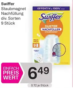Bipa Swiffer Staubmagnet Nachfüllung Angebot
