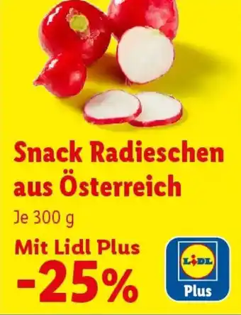Lidl Snack Radieschen aus Österreich Angebot