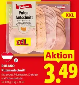 Lidl Dulano Putenaufschnitt Angebot