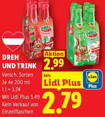 Lidl Dreh und Trink Angebot