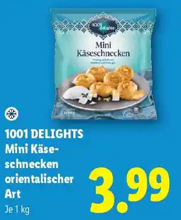 Lidl 1001 Delights Mini Käseschnecken orientalischer Art Angebot